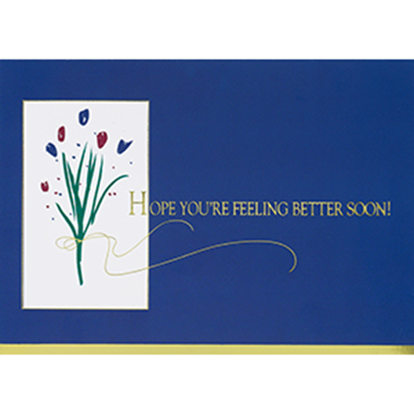Get Well Bouquet - Printed Envelope