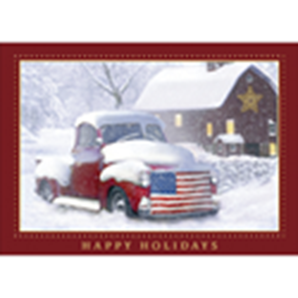 Holiday Americana - Printed Envelope
