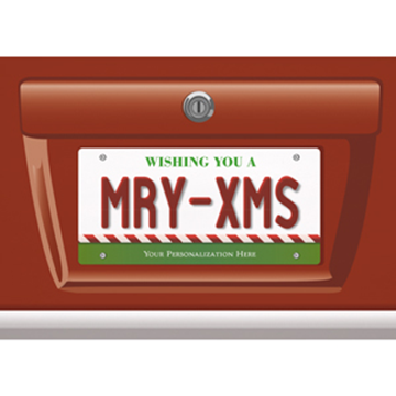 Merry Xmas - Printed Envelope
