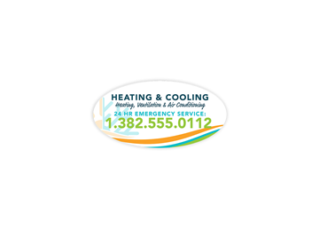 Oval Decals || Outdoor Custom Decals || 1" x 2", Full Color