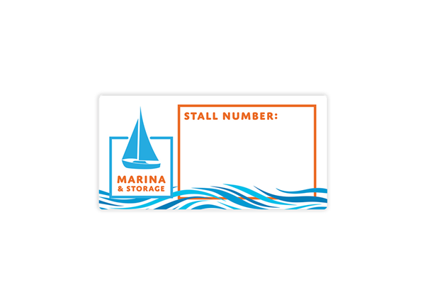 Rectangle Decals || Outdoor Custom Decals || 2" x 4", Full Color