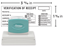 Xstamper® N27 Stamp || Custom Pre-Inked Stamps || 1 9/16" x 3 15/16" Impression